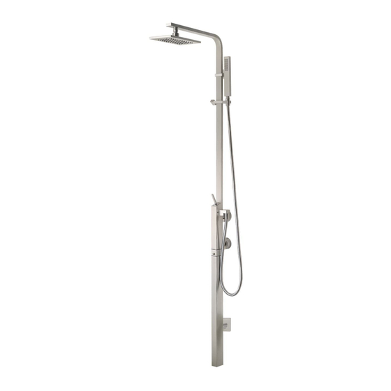 Gessi RETTANGOLO XL 26237 Manual