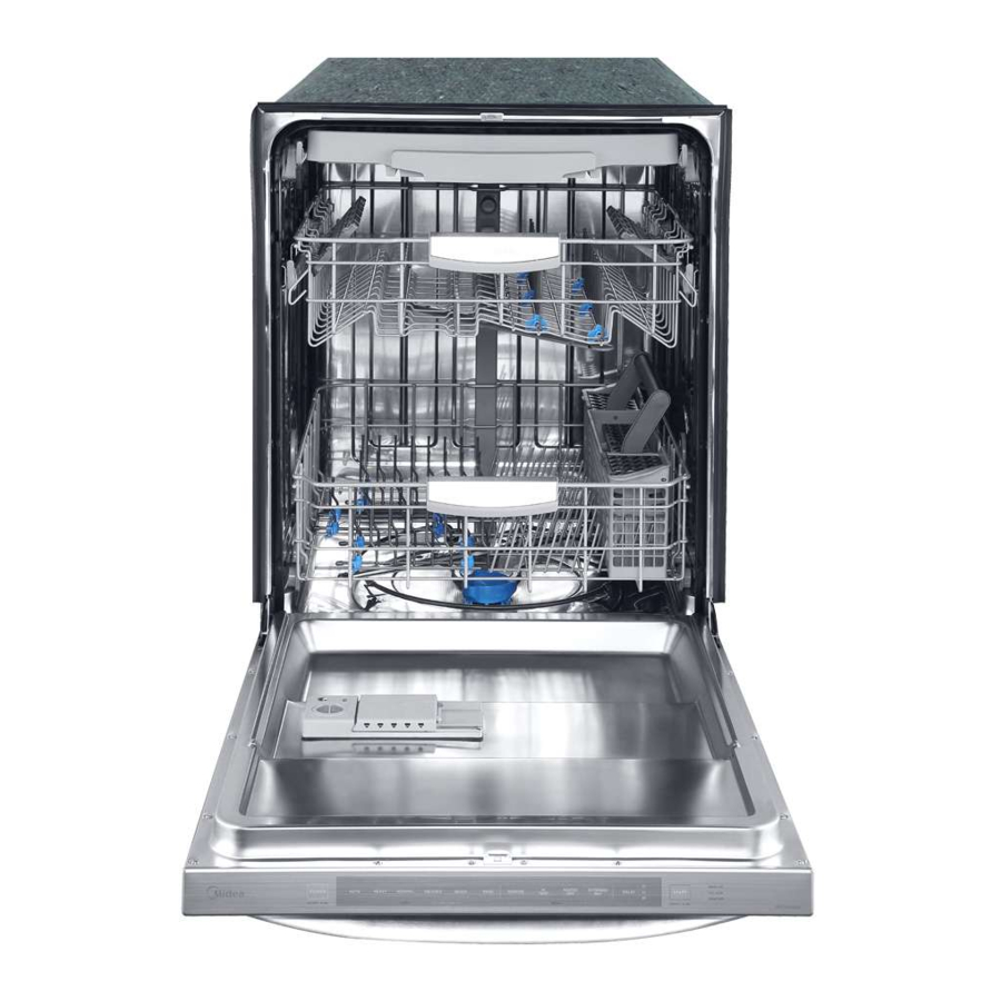 Midea MDT24H3AST - 24" Built-In Dishwasher Manual