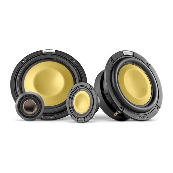Focal K2 POWER M Quick Start Manual