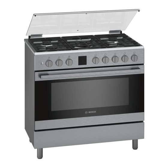 Bosch HGK90VQ5 M Series Instruction Manual