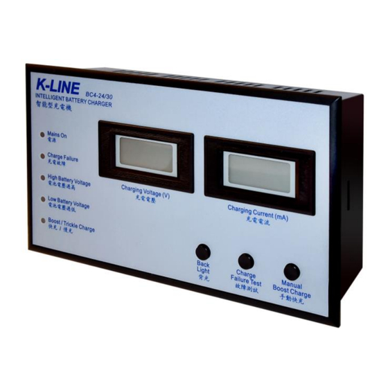 K-Line BC4-24/30 Manual