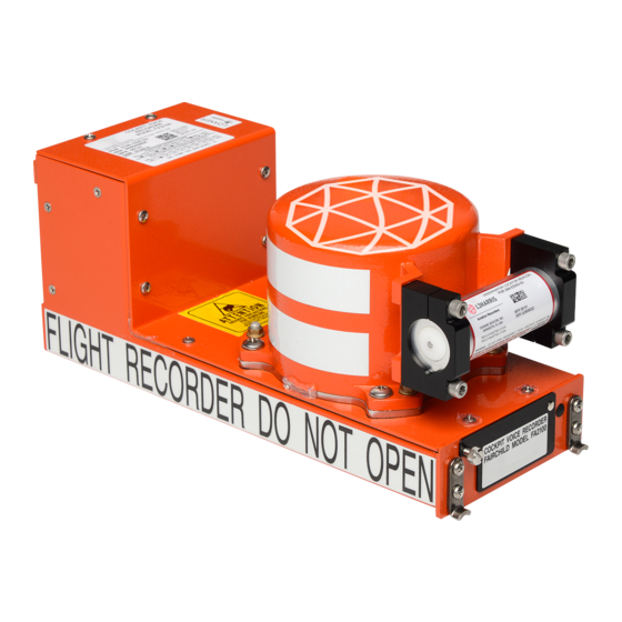 L3 Communications FA2100 Component Maintenance Manual