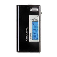 Creative Muvo Micro N200 User Manual