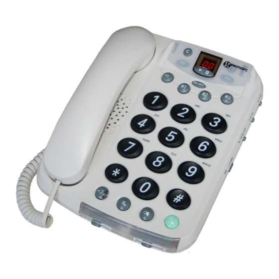 Geemarc CL210A Instructions Manual