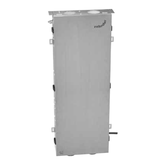 Zehnder Rittling ComfoAir flat 150 Series Manual