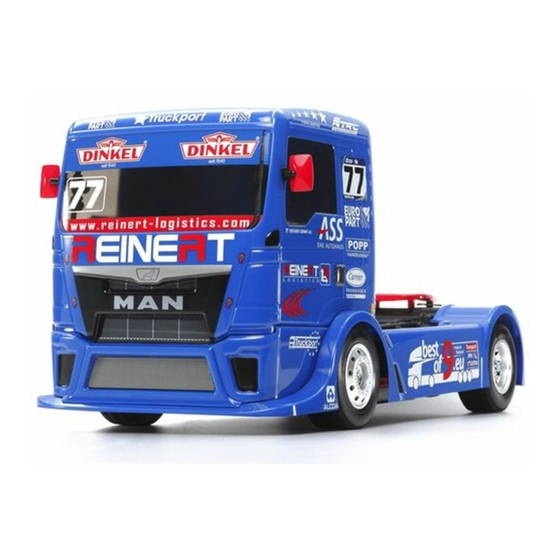 Tamiya Team Reinert Racing MAN TGS Manual
