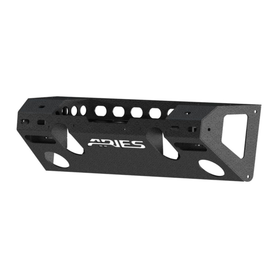 Aries 2081004 Installation Manual