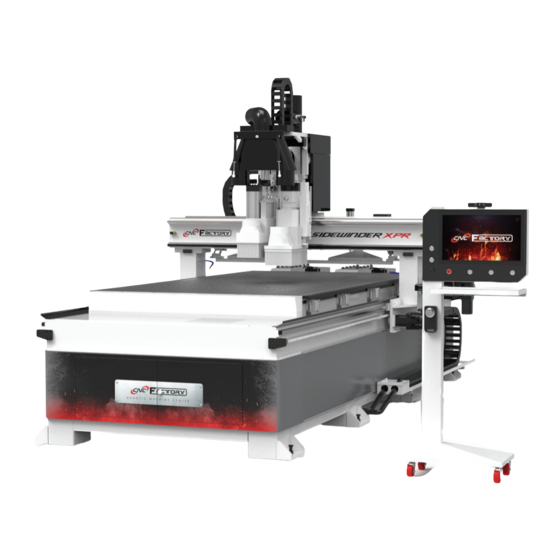 CNC SIDEWINDER XPR User Manual