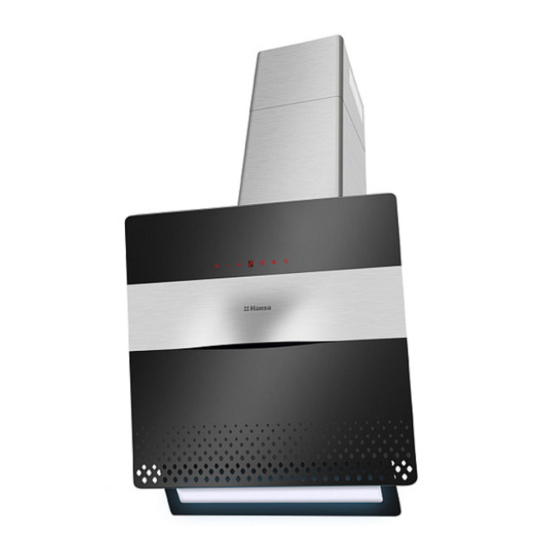 User Manuals: Hansa OKP6654ISH Chimney Hood