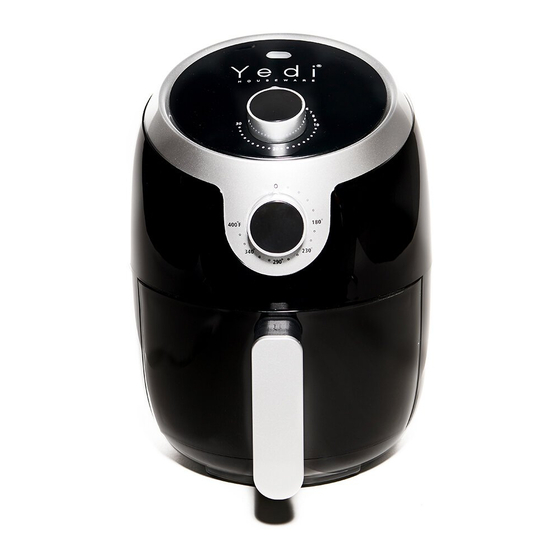 Yedi Houseware 2QT AIR FRYER Instruction Manual