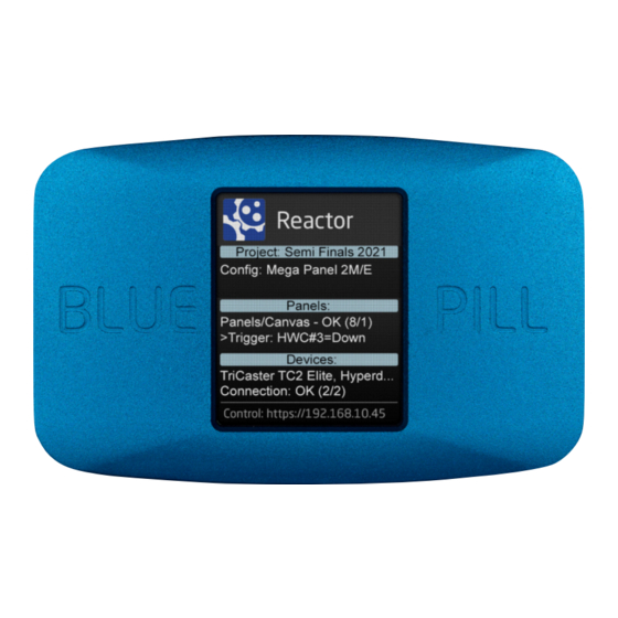 SKAARHOJ Blue Pill PTZ Controller Manuals