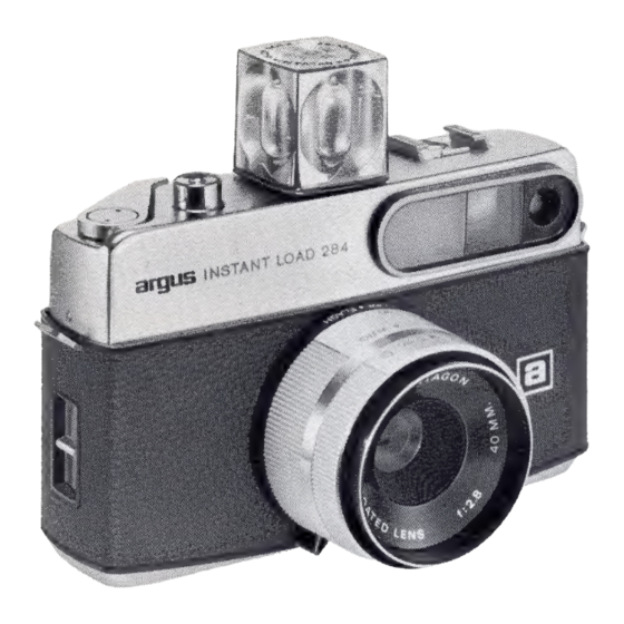 User Manuals: Argus Instant Load 284 Film Camera