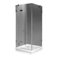 Ravak GLASSLINE GSDPS-200 Assembly Instructions Manual