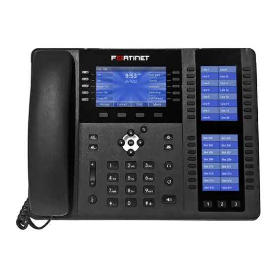Loffler FortiFone 580B User Manual