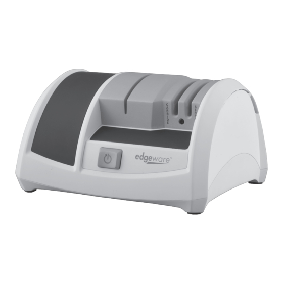 User Manuals: Edgeware 50141 Electric Knife Sharpener