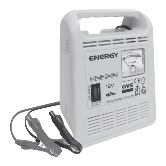 GYS Energy 124 Manual