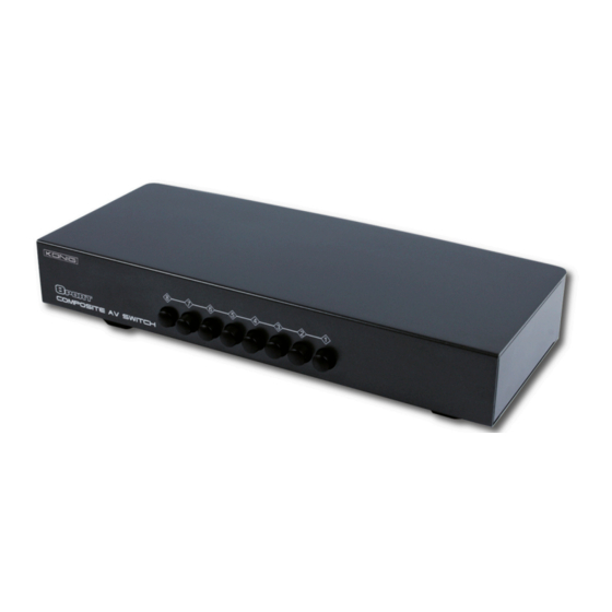 König Electronic KN-AVSWITCH10 Manual