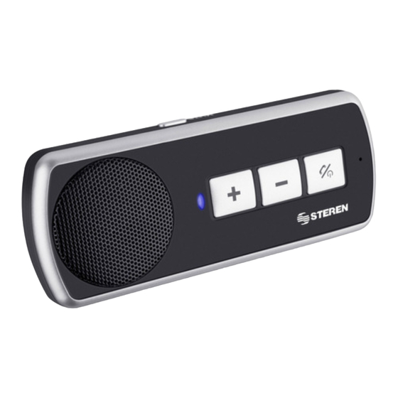 User Manuals: Steren MOV-060 Bluetooth car system