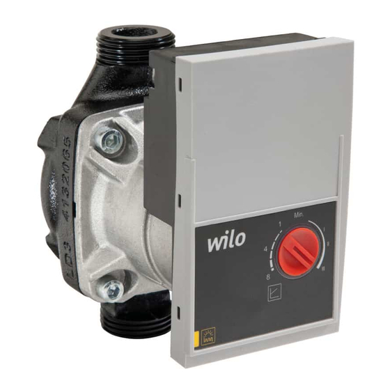 Wilo Yonos PARA RSTG Manuals