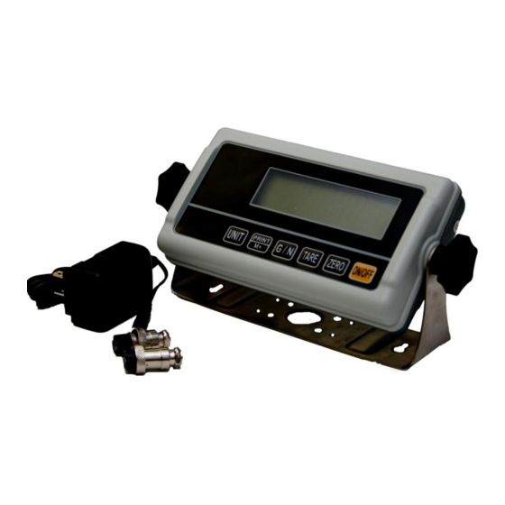 Totalcomp TWP Series Weighing Indicator Manuals