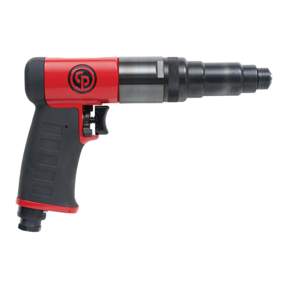 Chicago Pneumatic CP2816 Operator's Manual