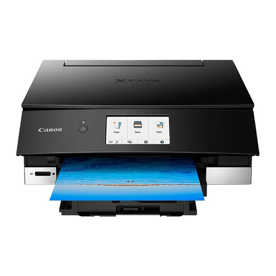 User Manuals: Canon TS8250 Inkjet Printer