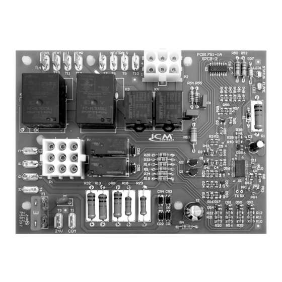 ICM Controls ICM2818 Installation, Operation & Application Manual