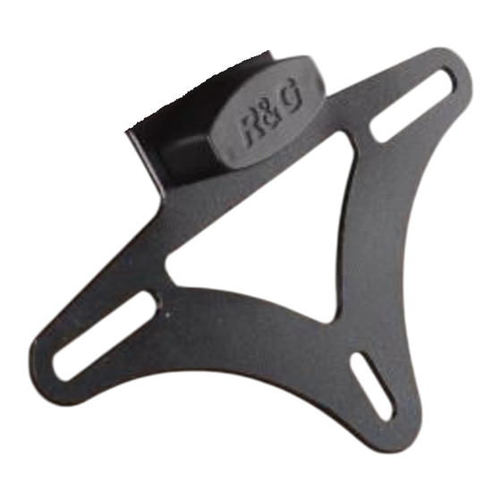 R&G LP0304BK Fitting Instructions Manual