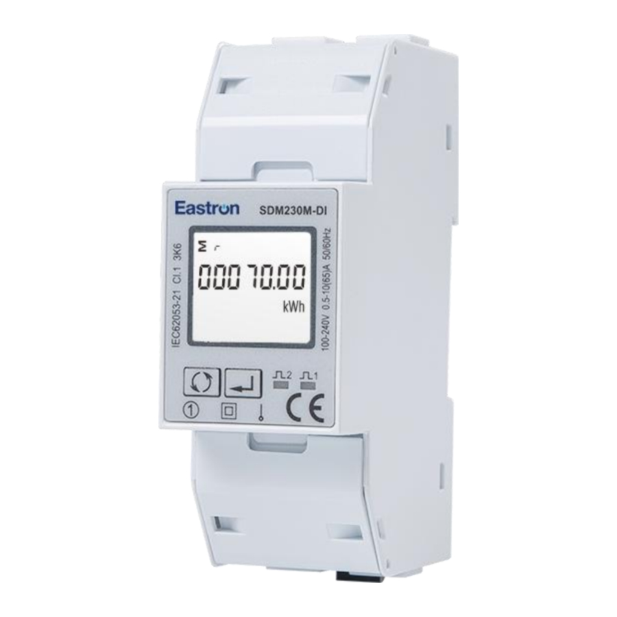 Eastron SDM230 Series, SDM230-Bi, SDM230-DR Manual