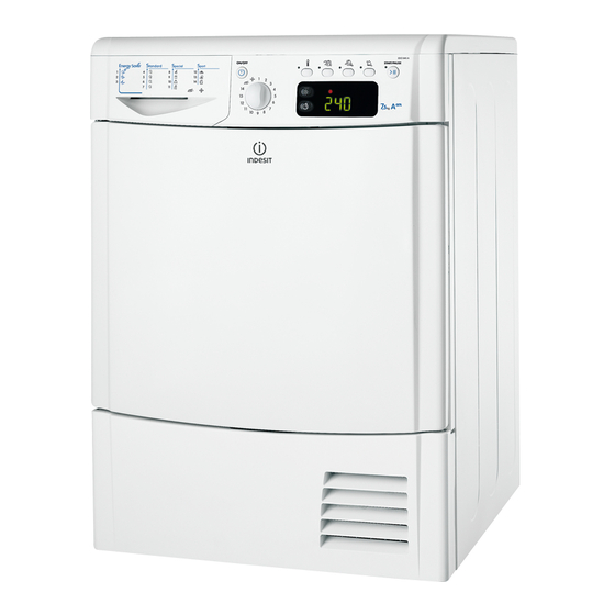 Indesit IDCE 845 A Instruction Manual