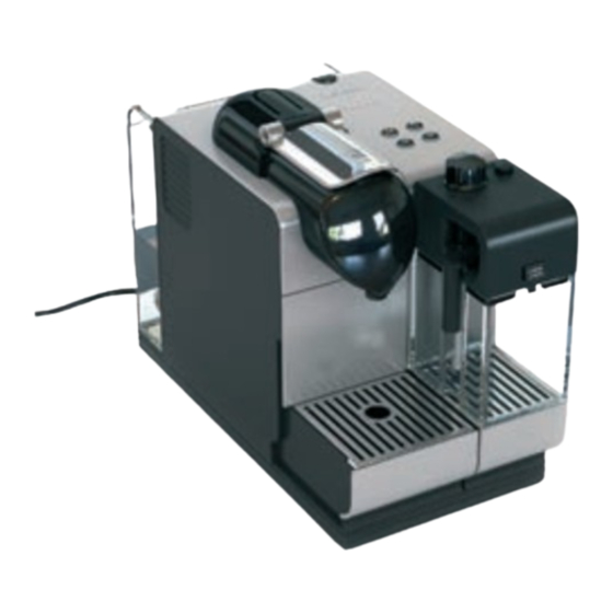 DeLonghi Lattissima+ Instruction Manual