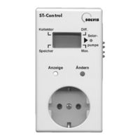 Solvis ST-Control Operation Manual