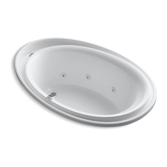 Kohler Purist K-1110 Roughing-In Manual