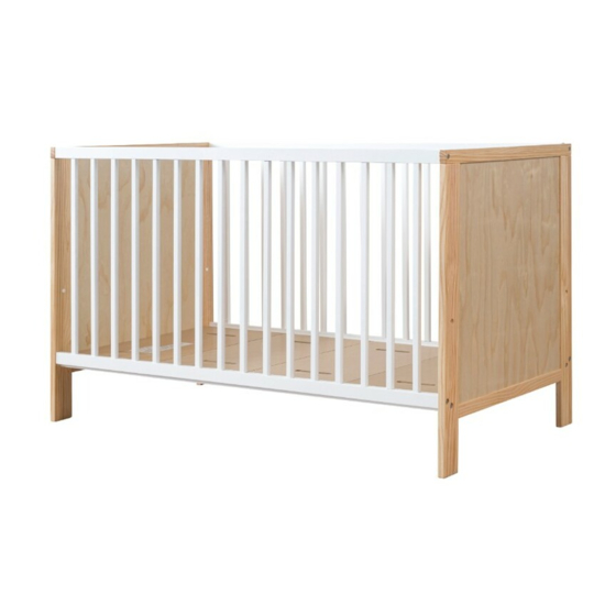 Mocka Aspiring Cot Assembly Instructions Manual