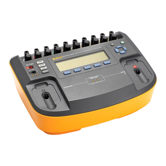 Fluke Biomedical Impulse 6000D User Manual