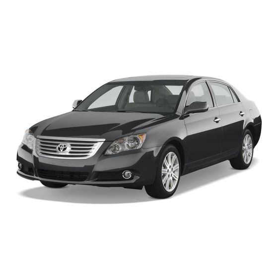 Toyota AVALON 2010 Quick Reference Manual