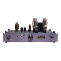 Manley Neo-Classic 300B Owner's Manual