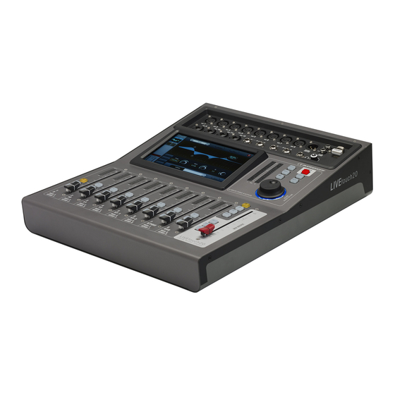 audiophony LIVEtouch20 User Manual