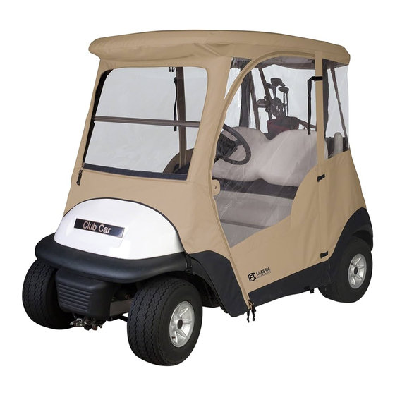 Classic Accessories Fairway Deluxe Technical Manual