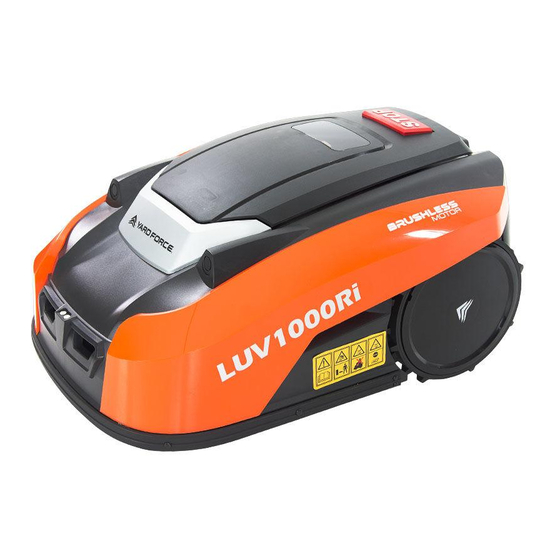 Yard force LUV1000Ri Faq