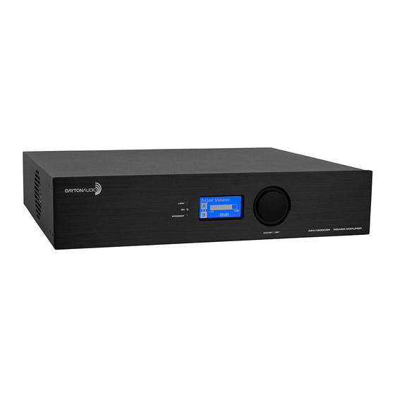 DaytonAudio APA1200DSP User Manual