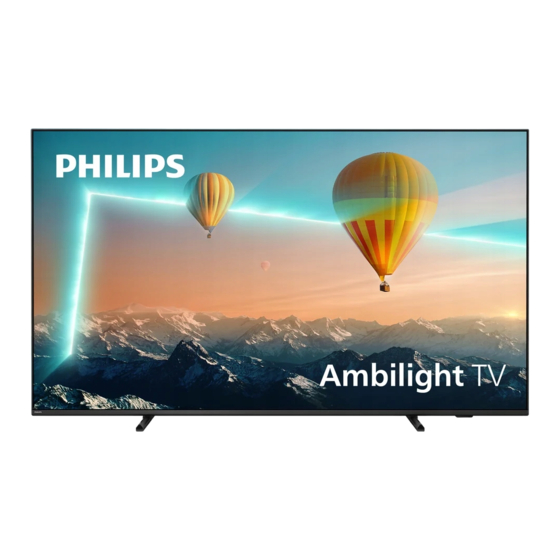 Philips 43PUS8007 User Manual