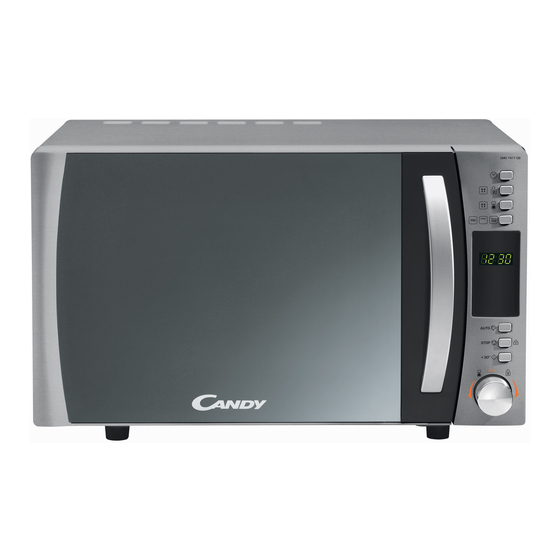 User Manuals: Candy CMG 7317 DW Freestanding Microwave