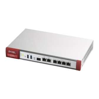 ZyXEL Communications VPN Series Manuals