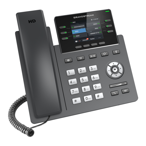 Grandstream Networks GRP26 Series Manual