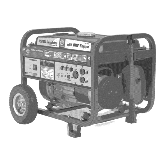 STEELE PRODUCTS SP-GG350 Owner's Manual