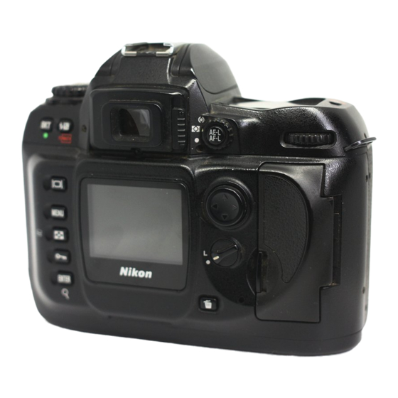 Nikon D100 VBA10201 Repair Manual