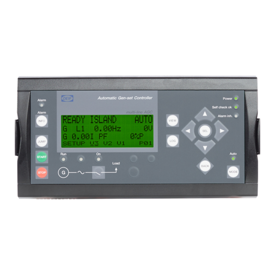 Deif AGC-3 Installation Instructions Manual
