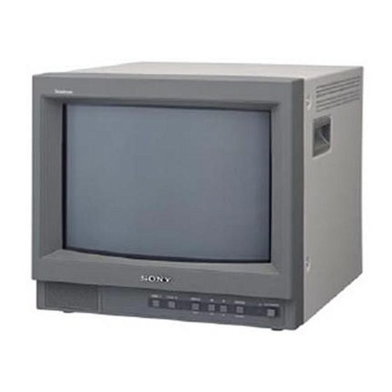 Sony PVM-14L1 Specifications