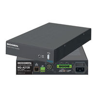 Bogen Nyquist NQ-A2060 Installation And Use Manual